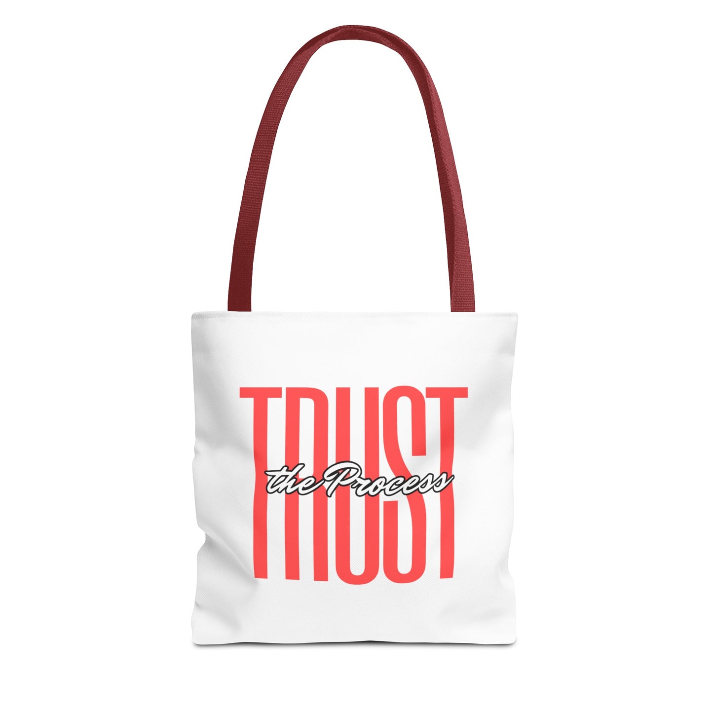 Trust the Process Tote Bag (AOP)