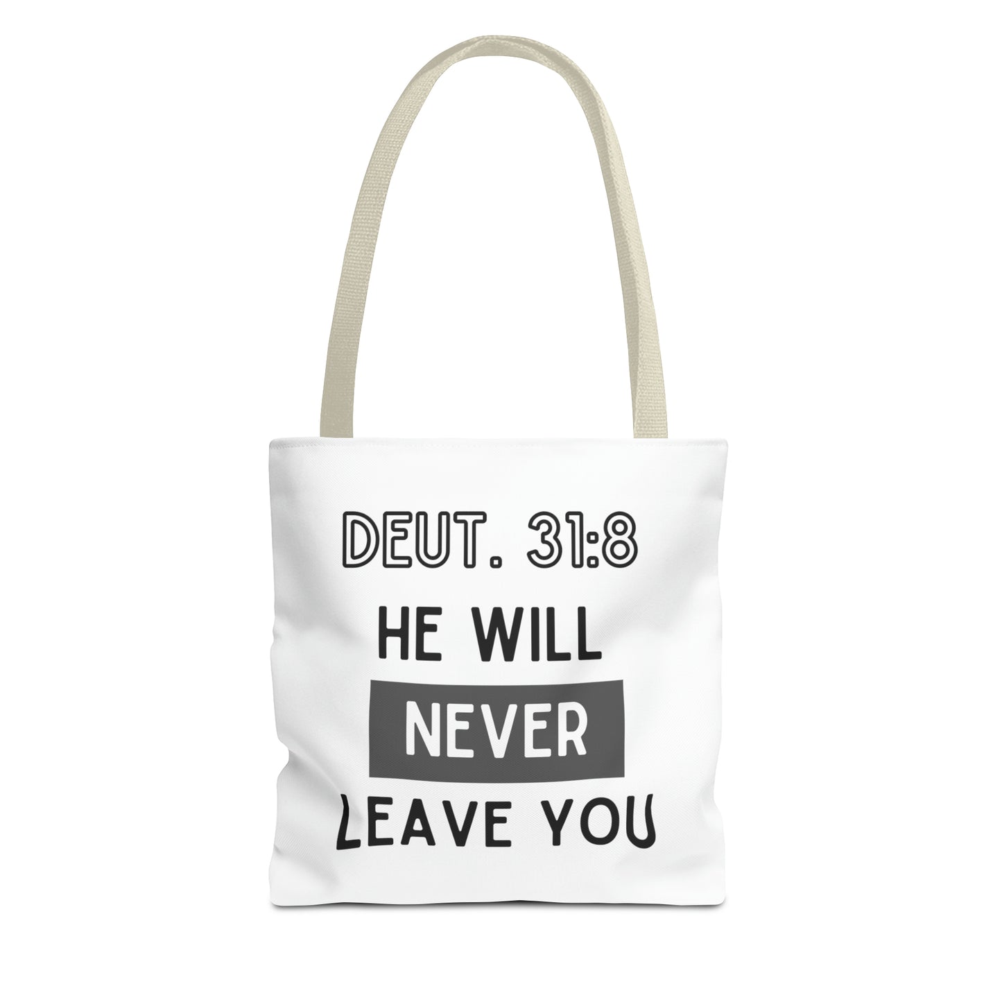 Never Leave You Tote Bag (AOP)