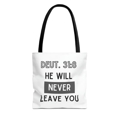 Never Leave You Tote Bag (AOP)