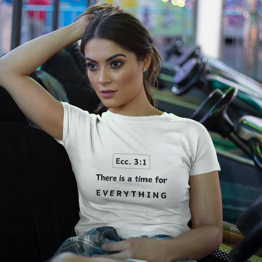 Time for Everything Unisex Heavy Cotton Tee