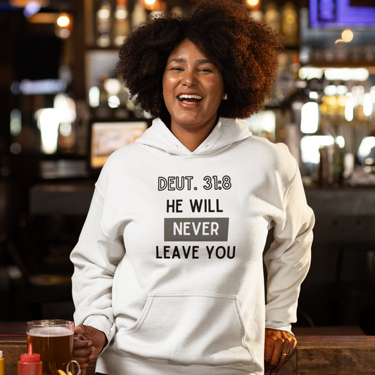 Never Leave You Unisex Heavy Blend™ Hooded Sweatshirt