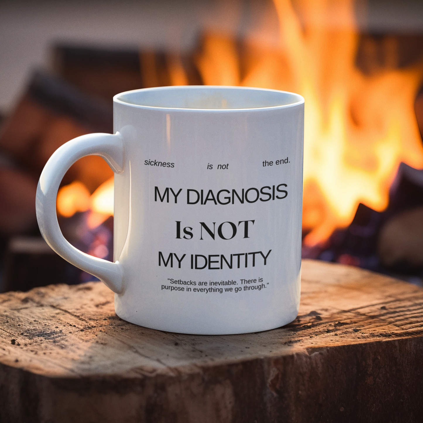 My Diagnosis Ceramic Mug, 11oz