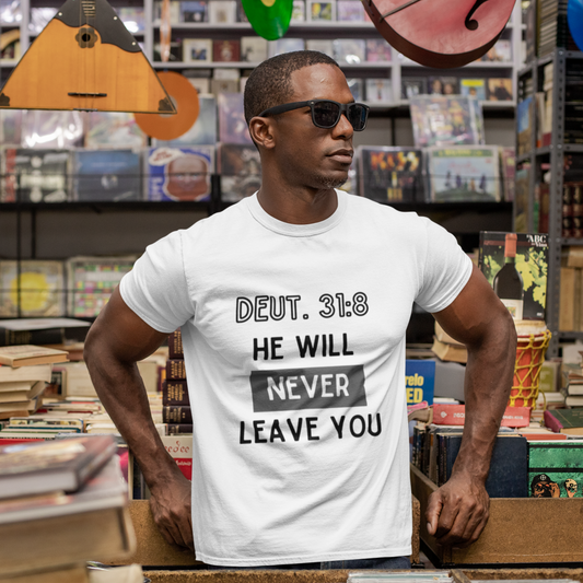 Never Leave You Unisex Heavy Cotton Tee