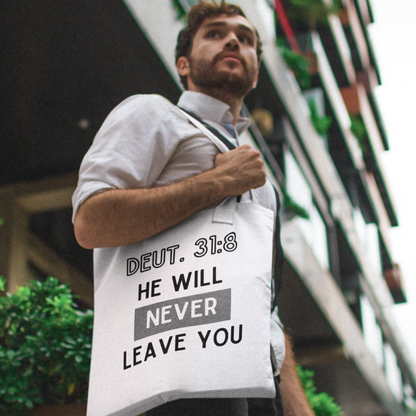 Never Leave You Tote Bag (AOP)