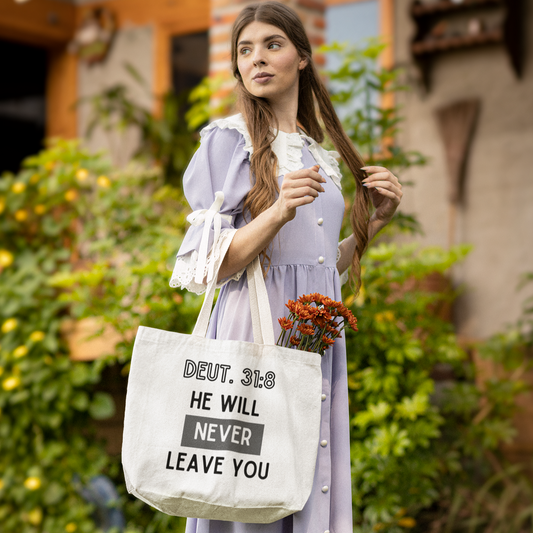 Never Leave You Tote Bag (AOP)